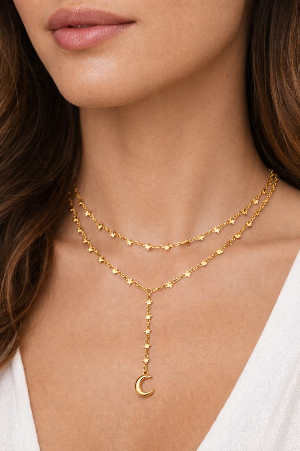 Collana Moon Stars