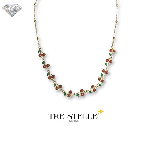 Collana ciliegie