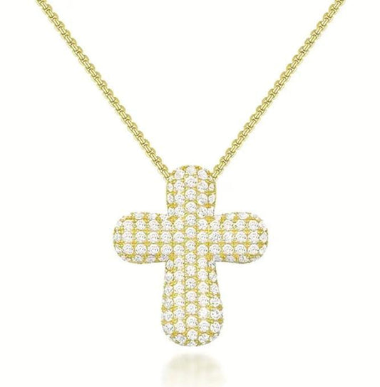 Collana cross bubble