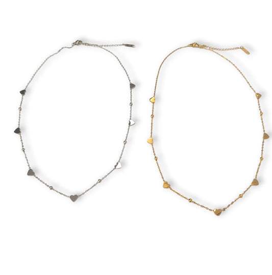 Collana cuoricini