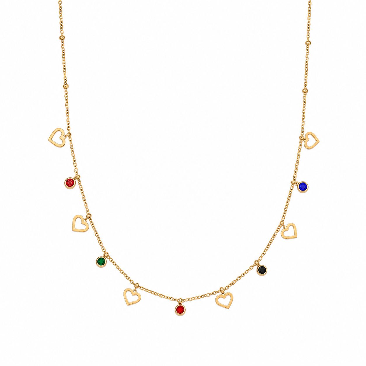 Collana cuoricini