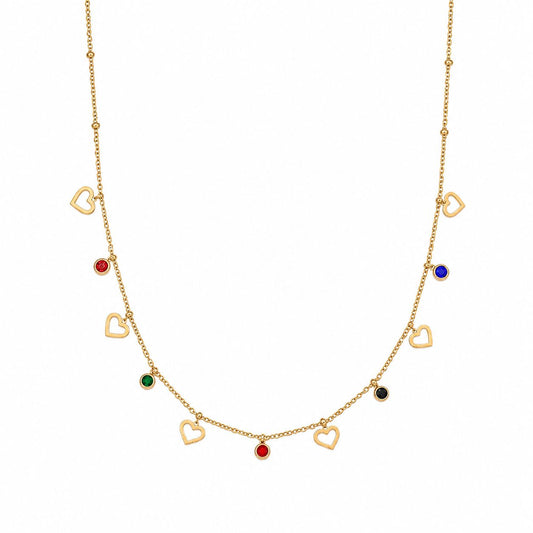 Collana cuoricini