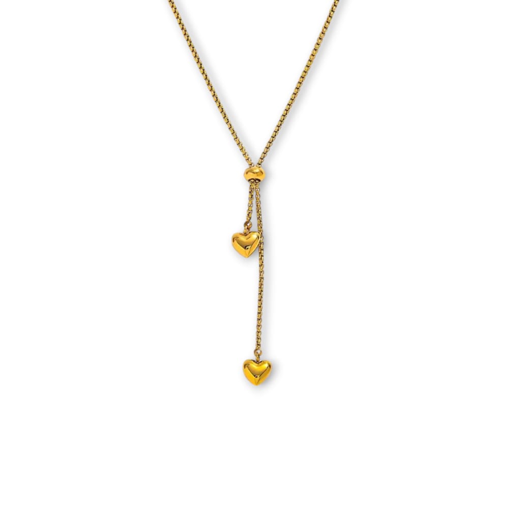 Collana double heart