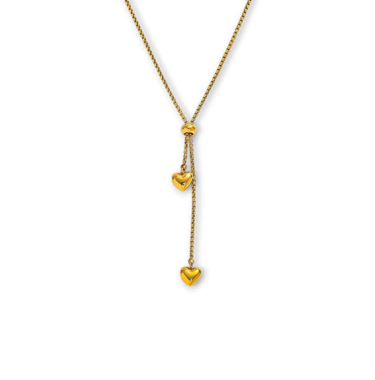 Collana double heart