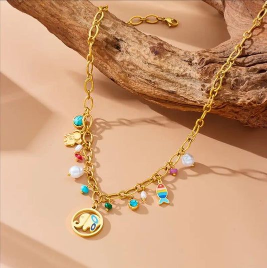 Collana elefante baby