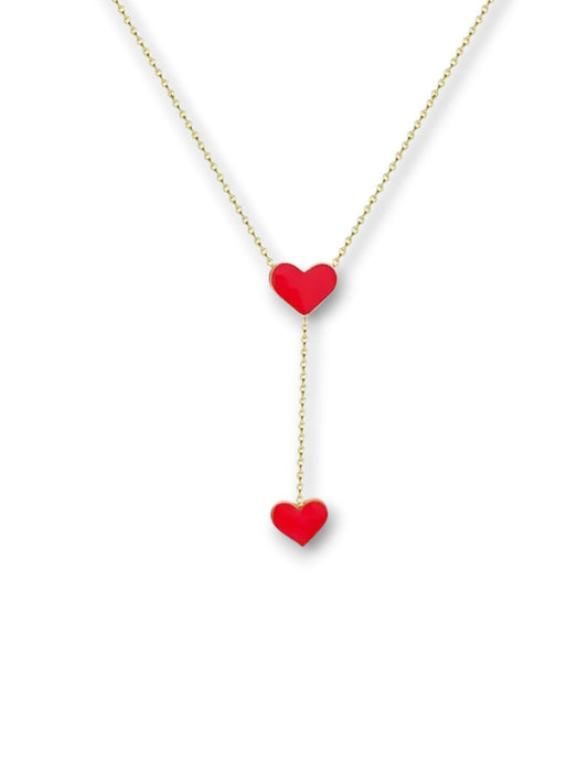 Collana long heart