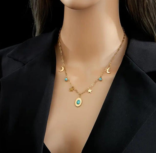 Collana notte stellata