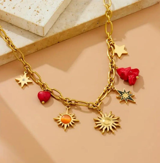 Collana o sole mio