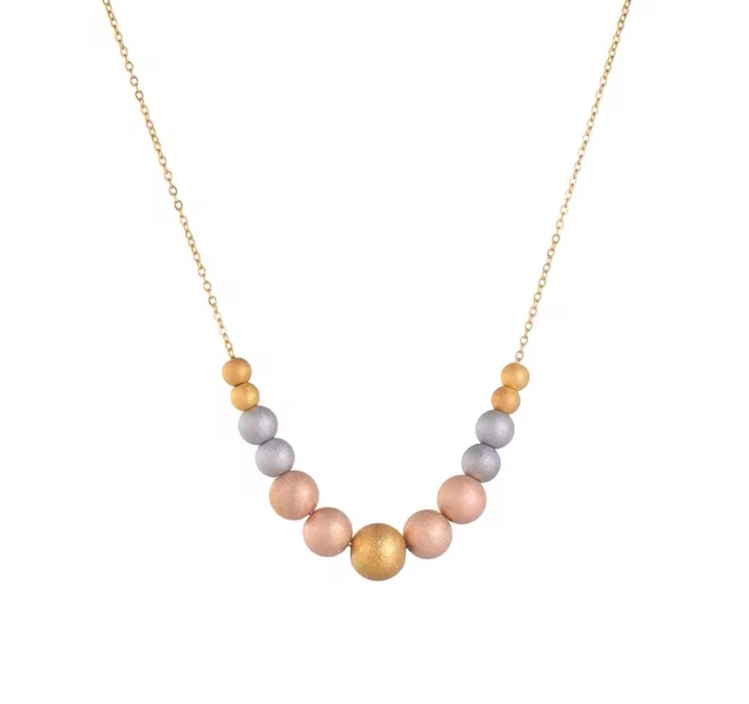 Collana sfere luminose