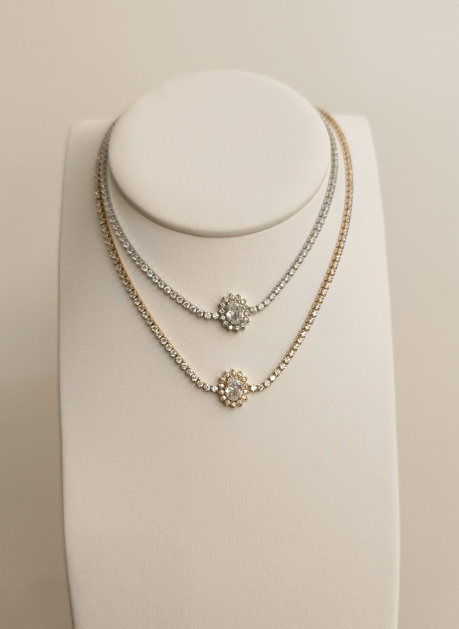 Collana tennis kate con cursore