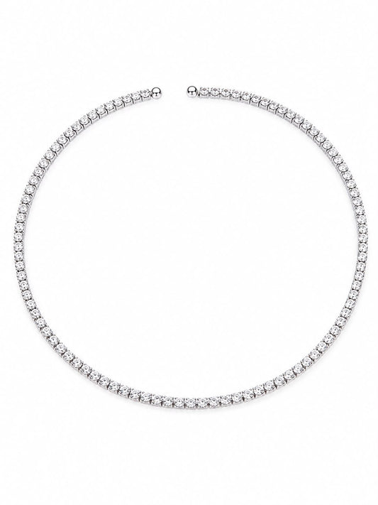 Collana Tennis Rigida