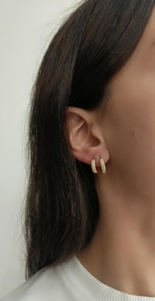 Coppia cerchietti luxury gold