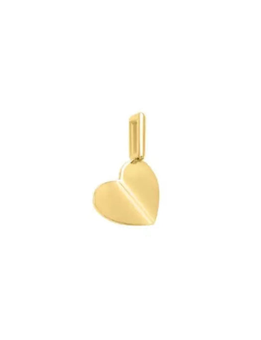Cuore out piccolo in oro giallo 18 kt