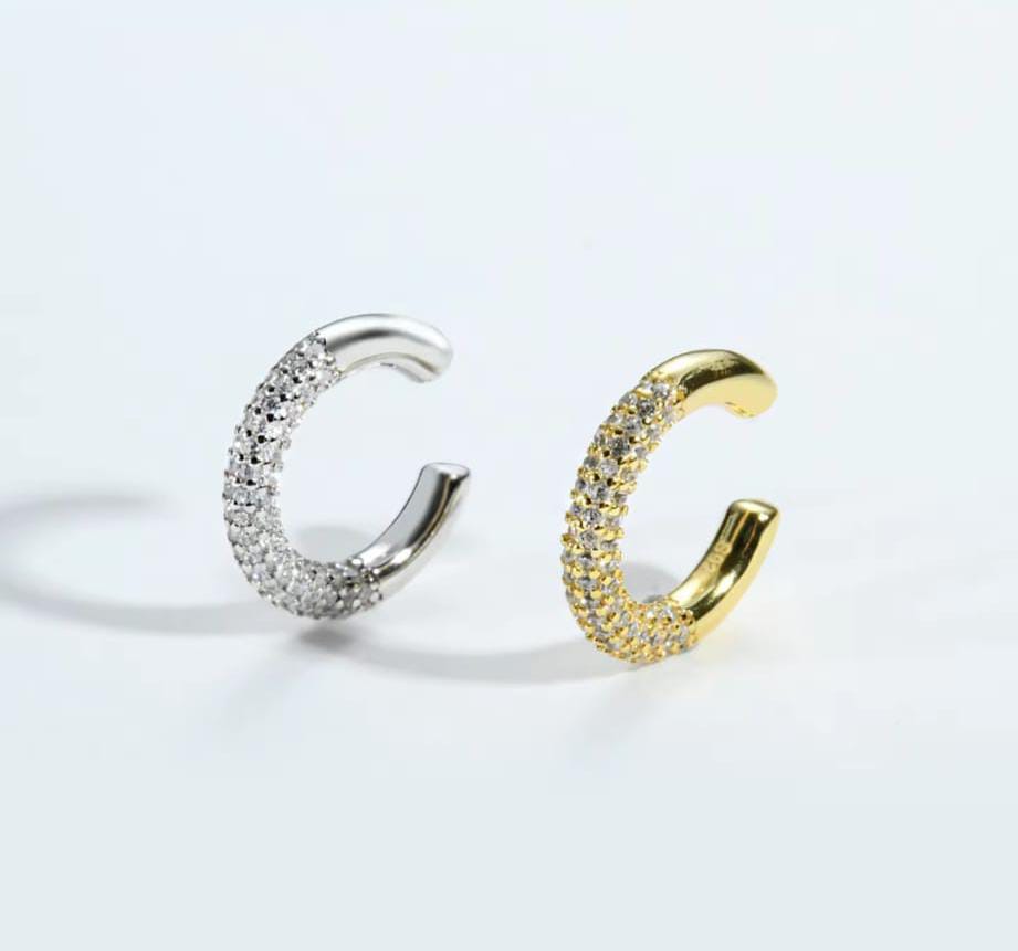 EAR CUFF LUXURY PLACCATO ORO