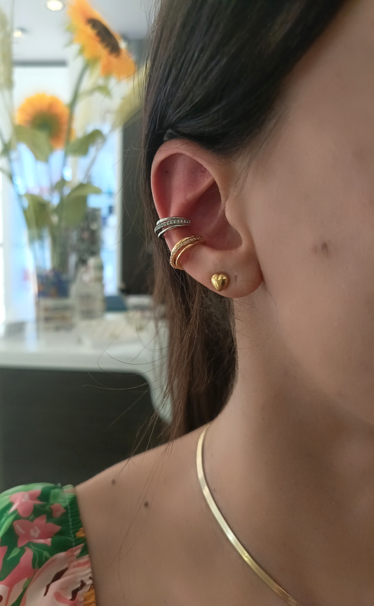 Ear cuff tris luxury