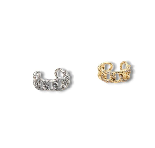 Ear cuff intreccio