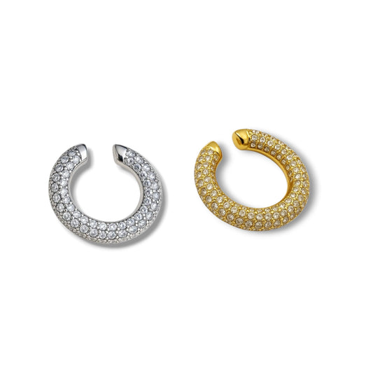 Ear cuff zirconato