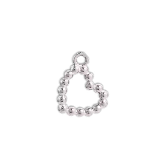 Ciondolo heart silver