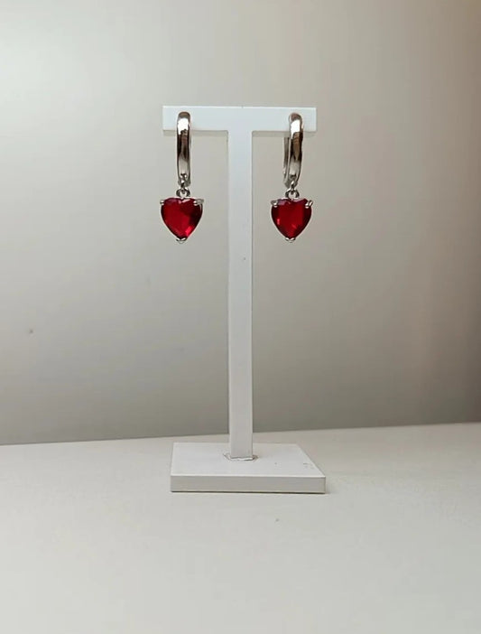 HOOPS CUORE ROSSO ARGENTO
