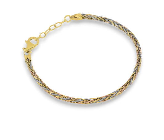 BRACCIALE INTRECCIO 3 COLORI