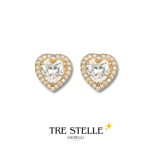 Orecchini angelic a cuore