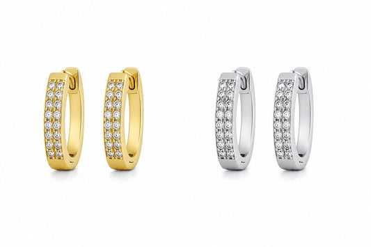 Coppia di cerchietti luxury square
