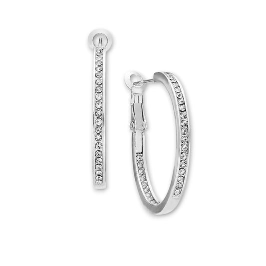 Orecchini cerchio luxury 30 mm