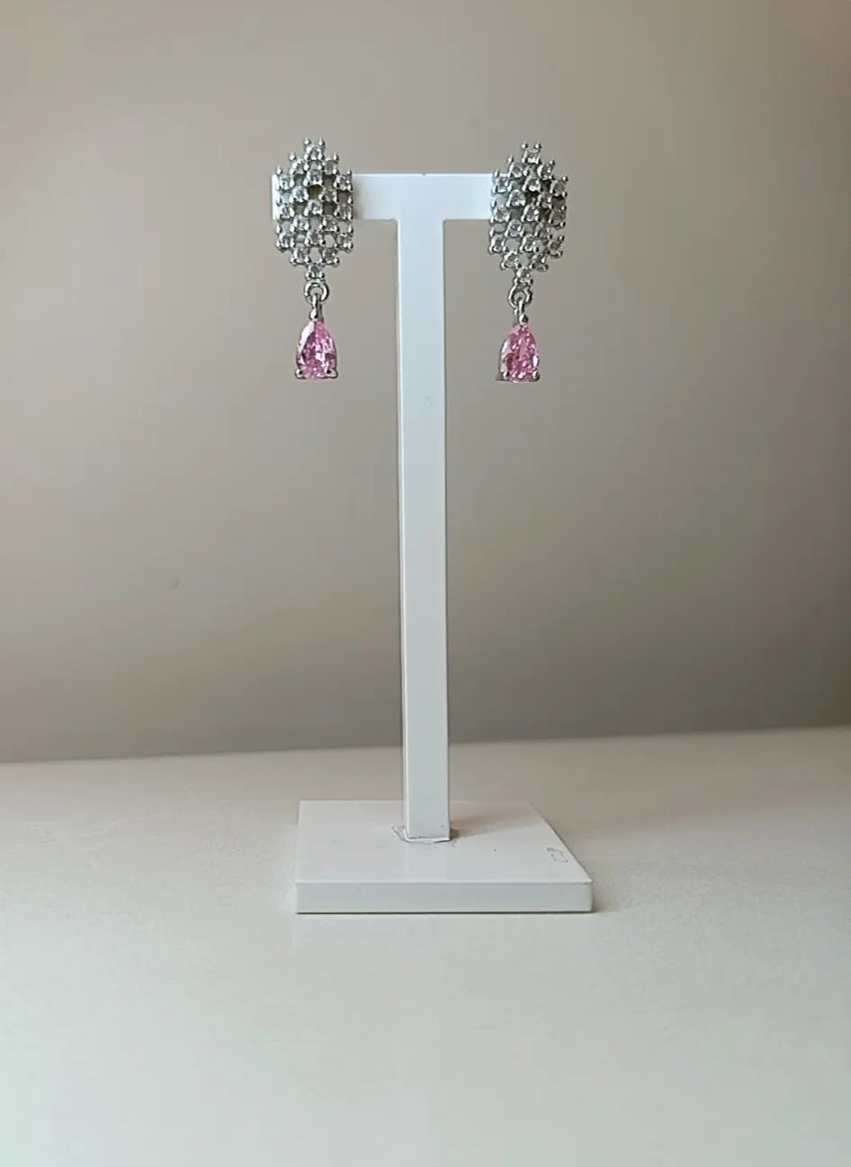 ORECCHINI ROSE ELEGANCE ARGENTO