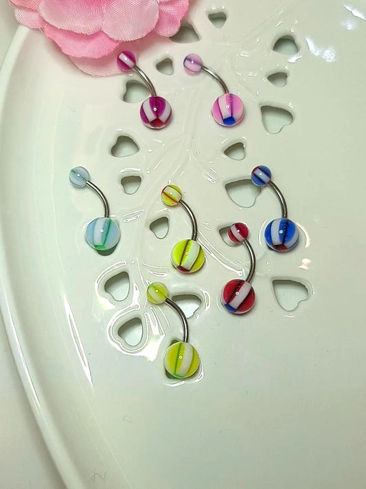 PEARCING OMBELICO RIGHE