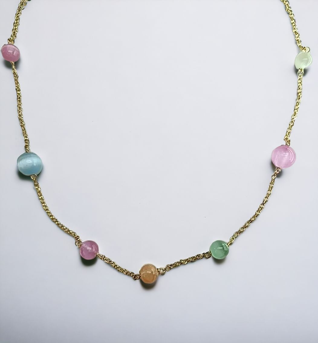 COLLANA BOWL PLACCATA ORO