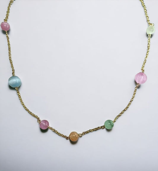 COLLANA BOWL PLACCATA ORO