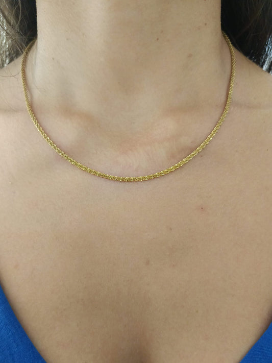 Collana ponpon 2.0 gold