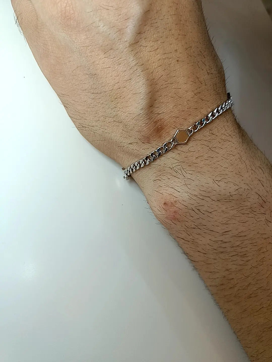 BRACCIALE RIFLESSI D'ORO ARGENTO E ORO