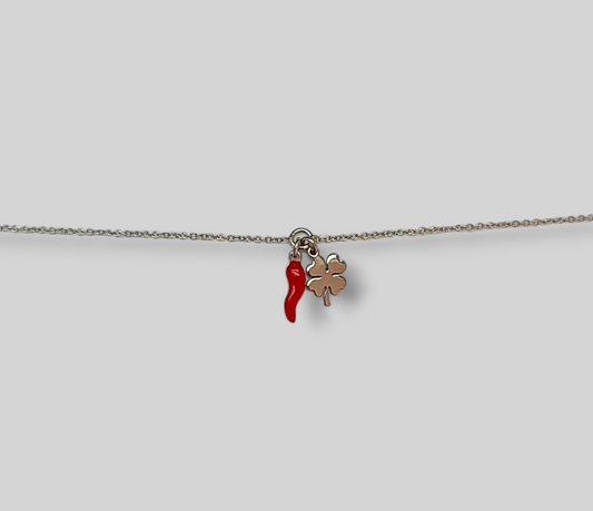 BRACCIALE BUONA FORTUNA ARGENTO