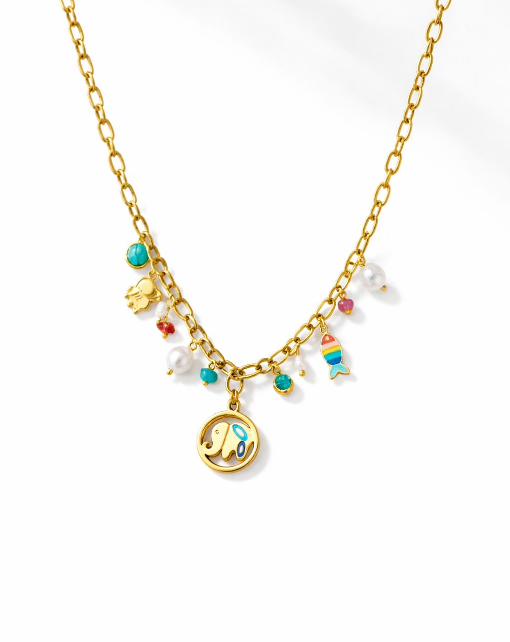 Collana elefante baby