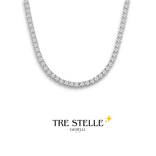 Choker tennis 2 mm con cursore