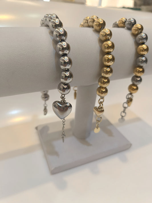 Bracciale a Sfera Con Sonaglio 10mm