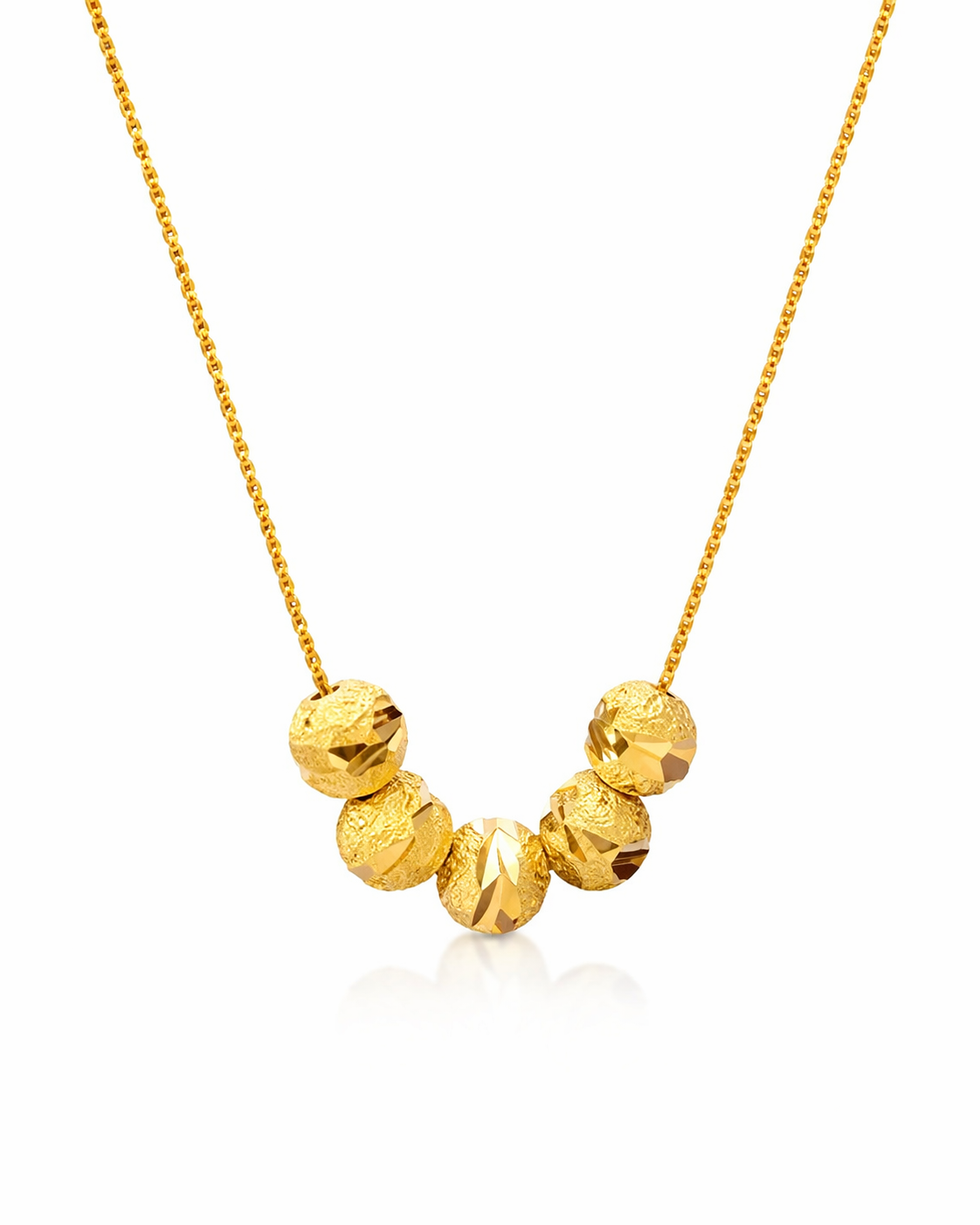 Collana sfere lux