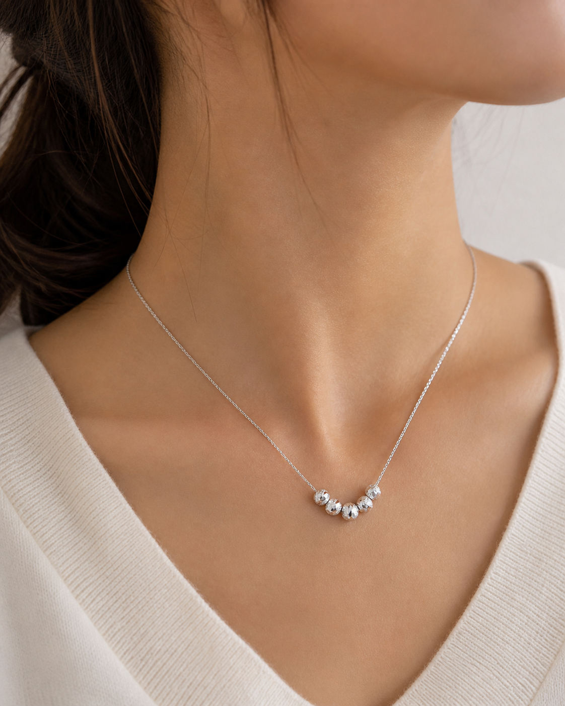Collana sfere lux