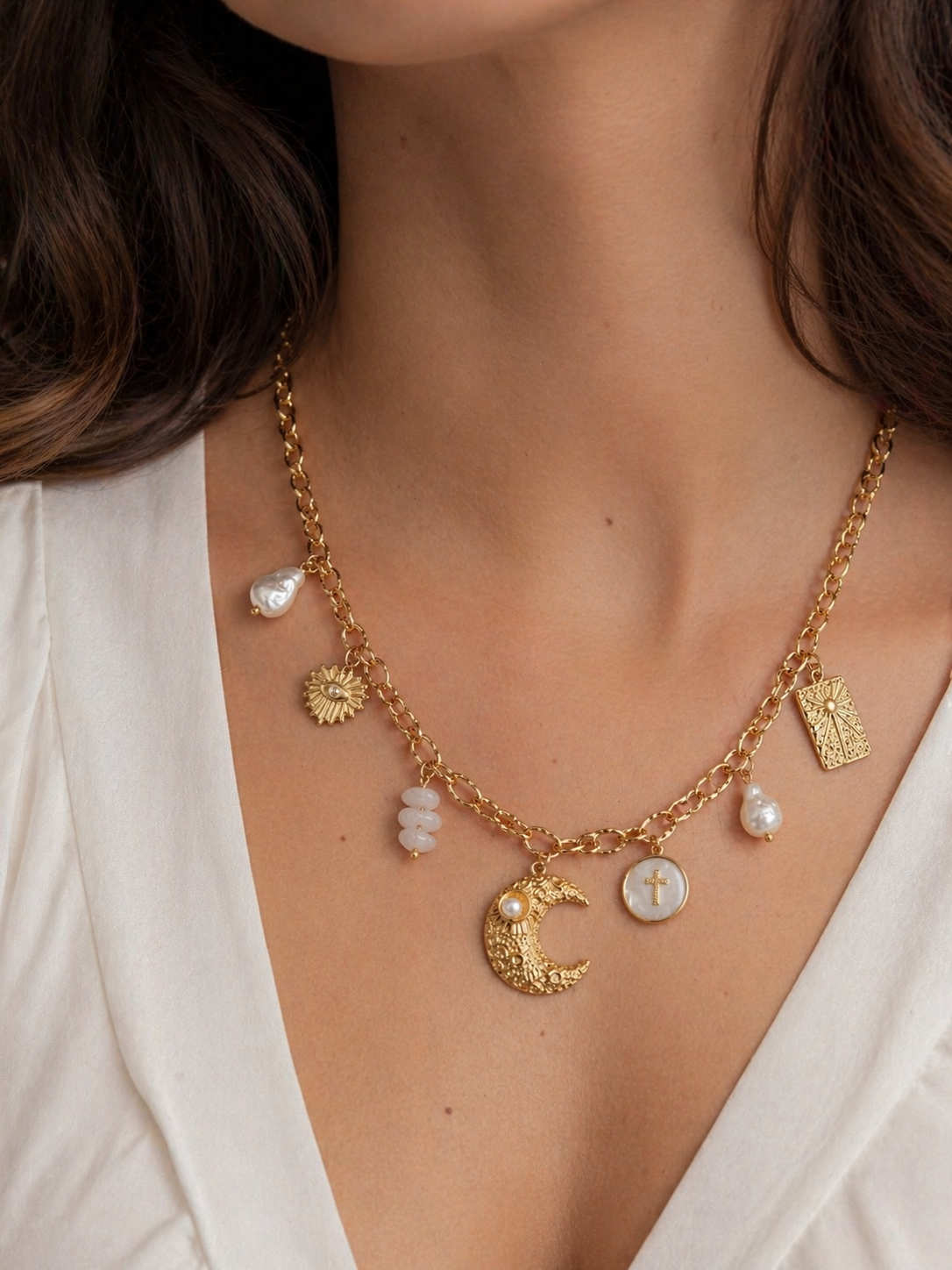 Collana moonlight charm