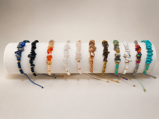 Bracciale con pietre naturali