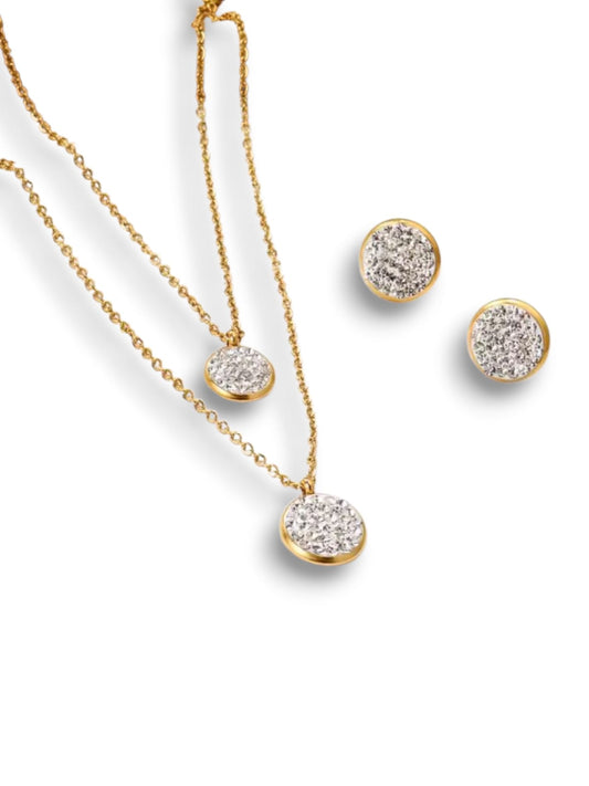 Orecchini bottone luxury