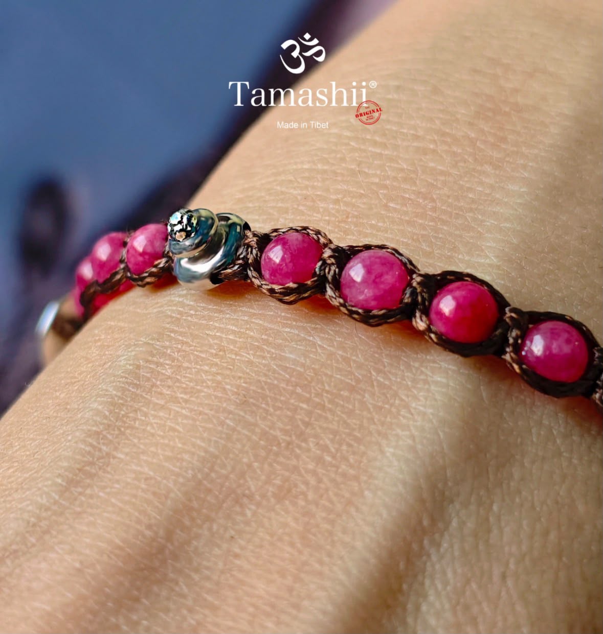 Bracciale Tamashii Essenza Giada Rosa ref. BHS907-199
